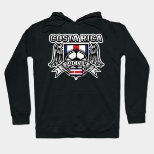 Costa Rica Soccer Futbol Hoodie